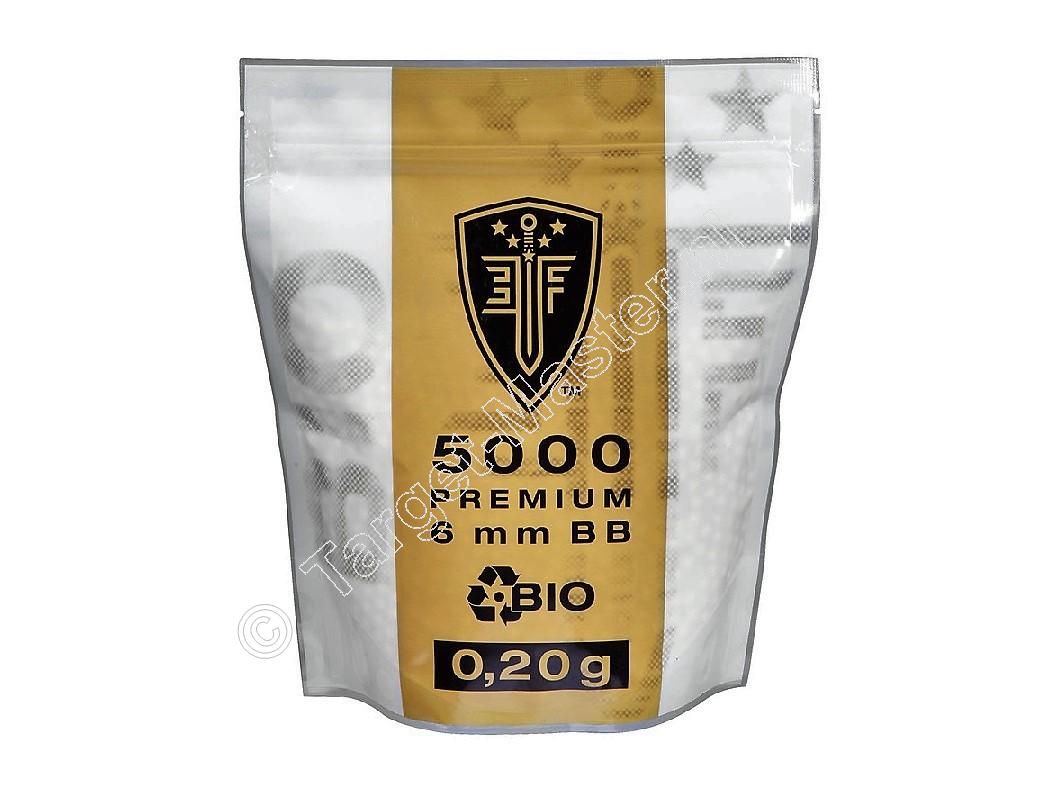 Elite Force PREMIUM BIO Airsoft BB 6mm 0.20 gram content 5000